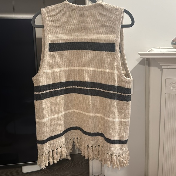 Madewell Coastward Fringe Sweater-Vest - Picture 5 of 5